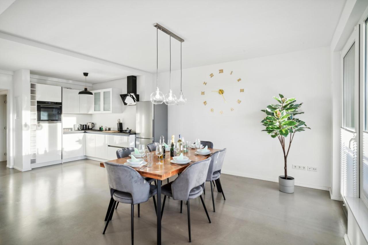 Design-Apartment - Bochum Zentrum - 2 Balkons - 118M2 - Netflix Buitenkant foto