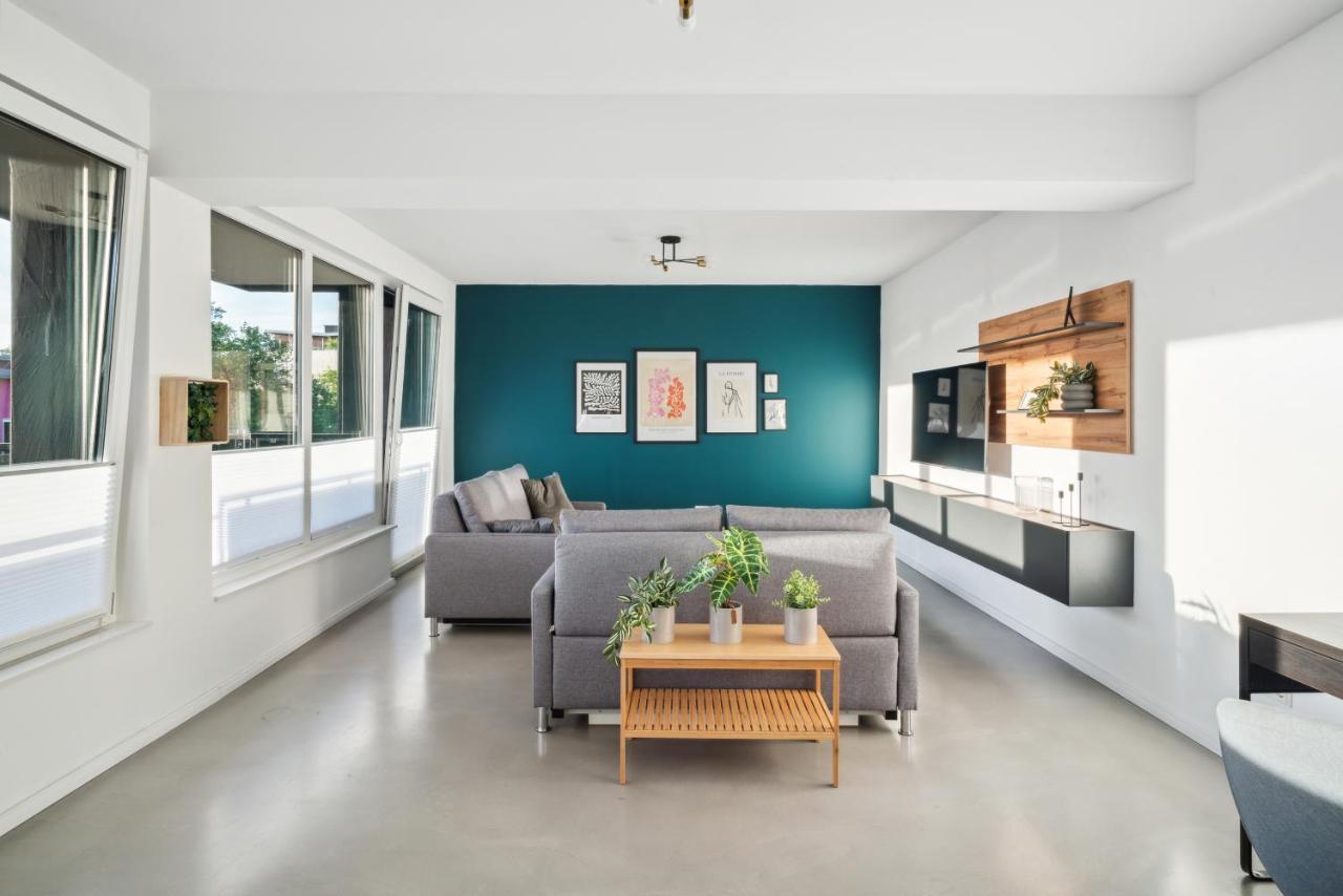 Design-Apartment - Bochum Zentrum - 2 Balkons - 118M2 - Netflix Buitenkant foto