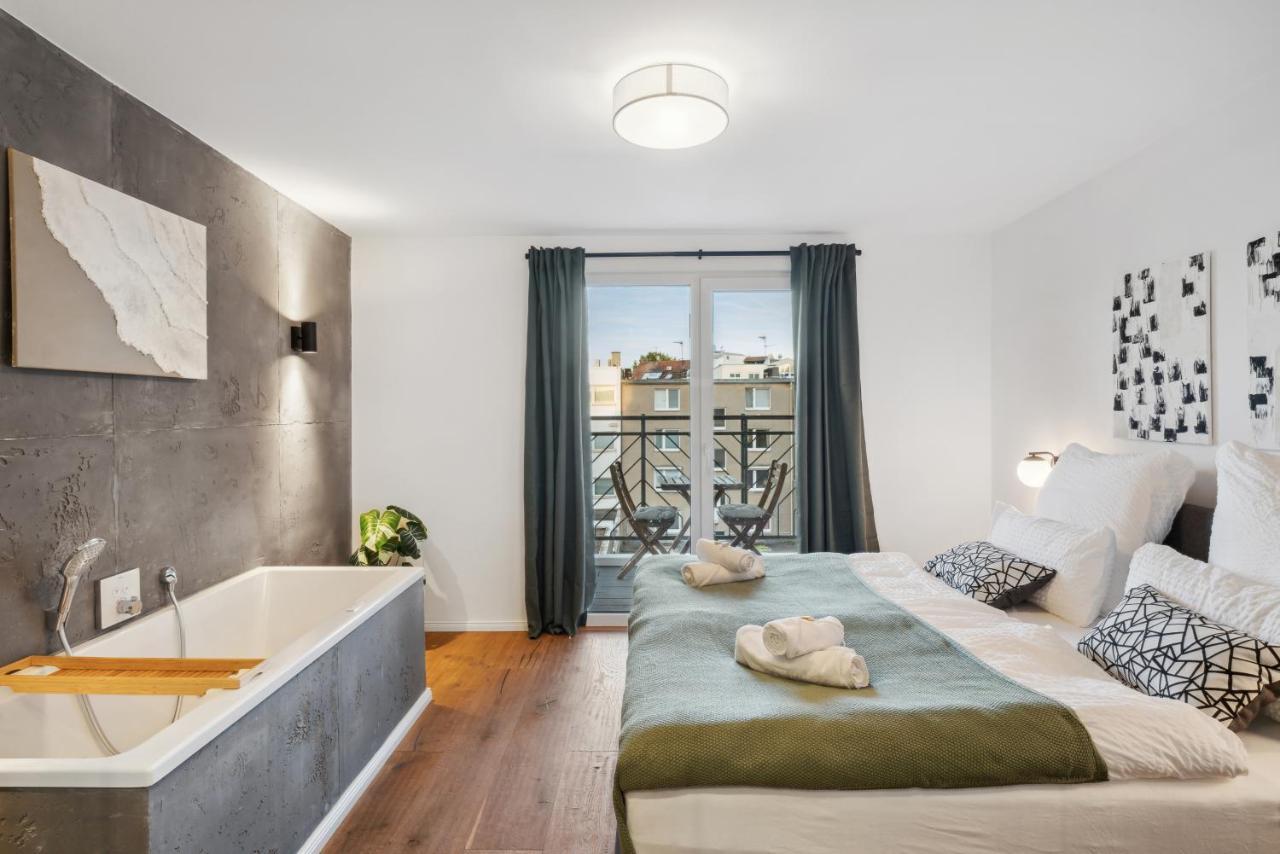 Design-Apartment - Bochum Zentrum - 2 Balkons - 118M2 - Netflix Buitenkant foto