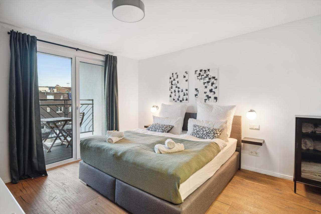 Design-Apartment - Bochum Zentrum - 2 Balkons - 118M2 - Netflix Buitenkant foto
